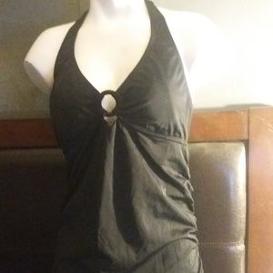 motherhood maternity swim suit black size M